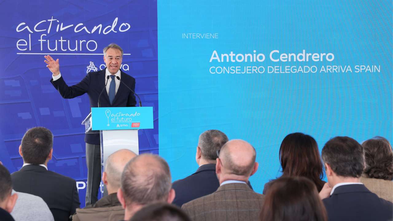 Trinidad Castillo, Ayuntamiento de Alcorcón; Jorge Rodrigo, Comunidad de Madrid; Antonio Cendrero, Arriva Spain